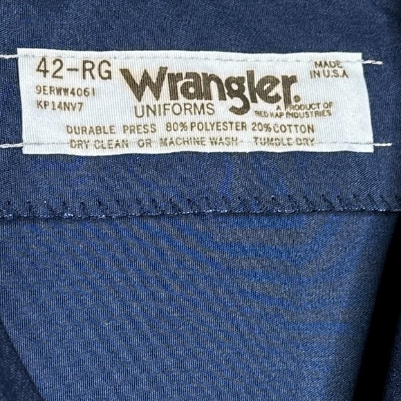 General Dynamics Work Coat F-111 Fighter Bomber Wrangler Made USA Size 42-Reg - Picture 10 of 14